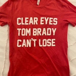 Clear Eyes Tom Brady Can’t Lose women’s tee
